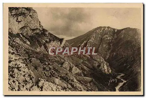 Cartes postales Paysages Et Pierres De Provence Le Verdon aux environs d'Aiguines