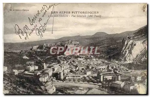 Cartes postales Sisteron Vue Generale