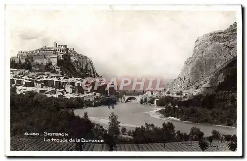 Ansichtskarte AK Sisteron La Trouee de la Durance