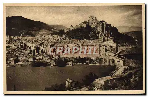 Ansichtskarte AK Sisteron La Durance la Ville et la Citadelle