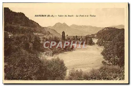 Ansichtskarte AK Sisteron Vallee du Buech Le Pont et le Viaduc