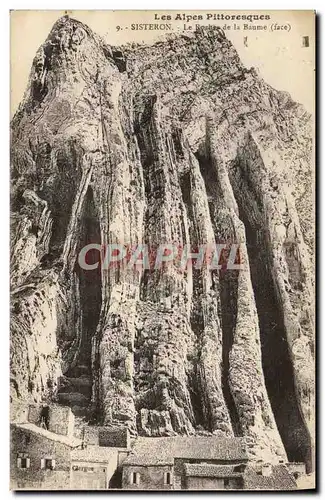 Cartes postales Sisteron Le Rocher de la Beaume