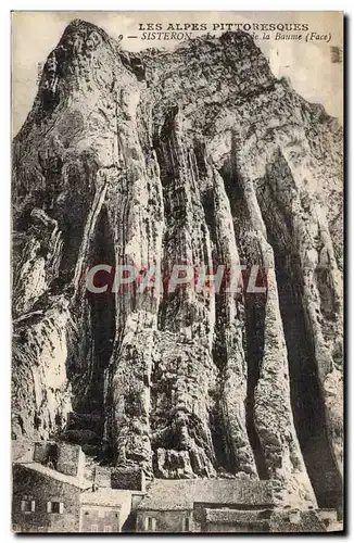 Cartes postales Sisteron Le Rocher de la Beaume