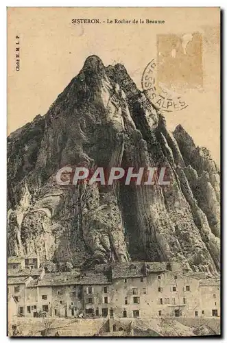 Cartes postales Sisteron Le Rocher de la Beaume