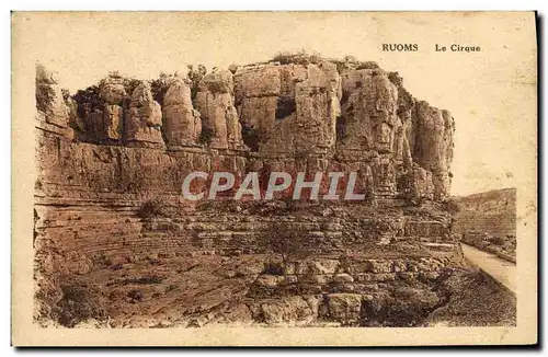 Cartes postales Ruoms le cirque