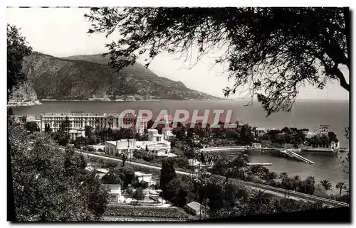 Cartes postales moderne Beaulieu Sur Mer La baie des Fourmis La villa Kerylos Au fond le cap d&#39Ail