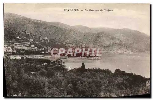 Ansichtskarte AK Beaulieu La Baie Vue de St Jean