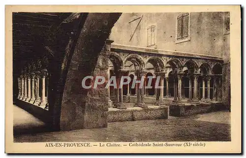 Cartes postales Aix En Provence Le Cloitre Cahedrale Saint Sauveur