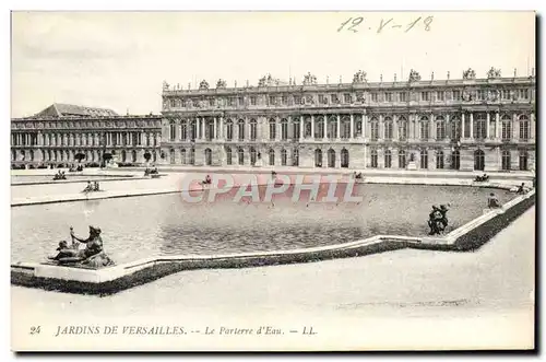 Ansichtskarte AK Jardins De Versailles Le Parterre d&#39Eau