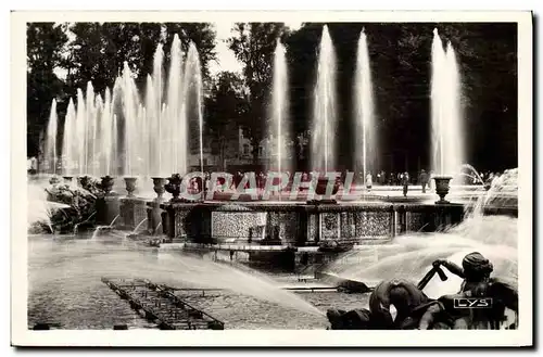 Ansichtskarte AK Palais De Versailles Bassin de Neptune Grandes eaux