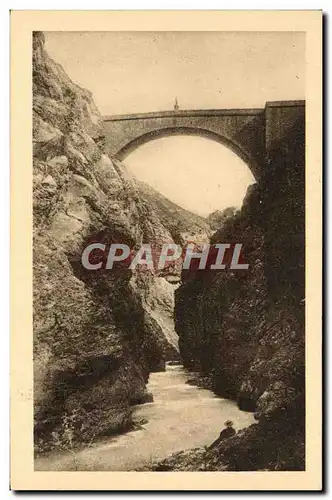 Cartes postales Briancon Le Pont d'Asfeld au dessus de la Durance