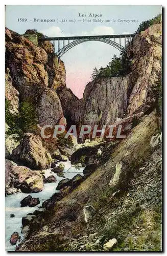 Cartes postales Briancon Le Pont Baldy Sur la Cerveyrette