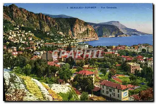 Cartes postales Beaulieu Sur Mer Vue Generale