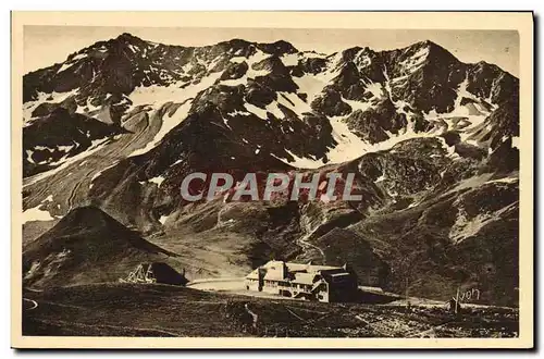 Cartes postales Col du Lautaret Chalet du PLM et massif du Combeynot