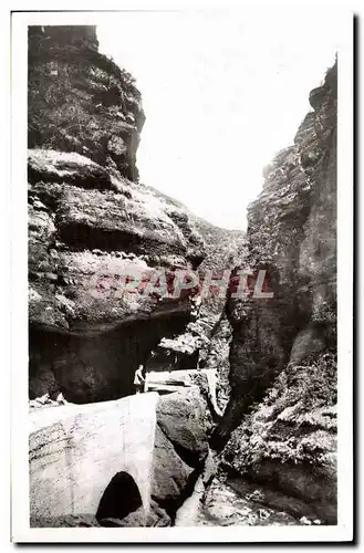 Cartes postales Beuil La Route Dans Les Gorges Du Cians