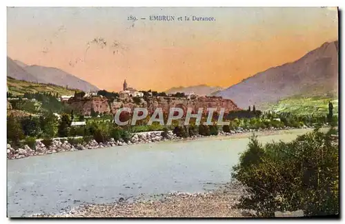 Cartes postales Embrun Et La Durance