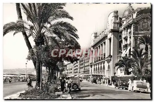 Moderne Karte Nice La Promenade Des Anglais Palais De La Mediterranee