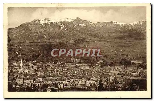 Ansichtskarte AK Les Alpes Gap Vue Generale