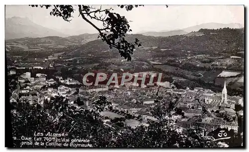 Cartes postales moderne Gap Vue generale prise de la colline de Puymaure