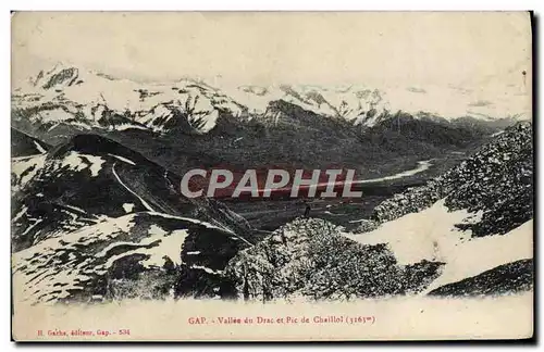 Cartes postales Gap Vallee Du Drac Et Pic De Chaillol