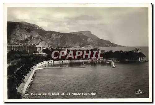 Ansichtskarte AK Beaulieu Sur Mer Et La Grande Corniche