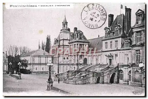 Cartes postales Fontainebleau Escalier D&#39Honneur