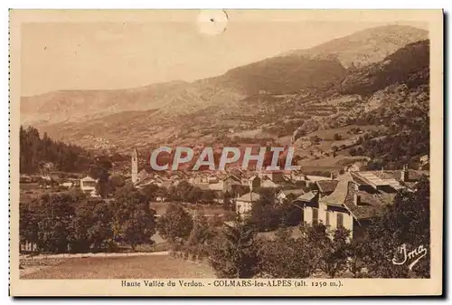 Cartes postales Colmars les Alpes