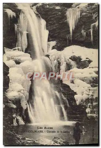 Cartes postales Colmars les Alpes Cascade de la Lance