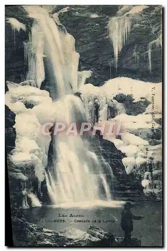 Cartes postales Colmars les Alpes Cascade de La Lance
