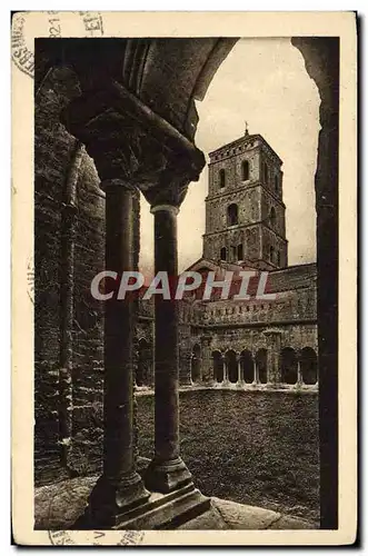 Cartes postales Arles Cloitre Saint Trophime Interieur Du cloitre et clocher Saint Trophime