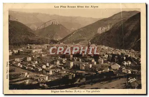 Cartes postales Digne Les Bains Vue Generale