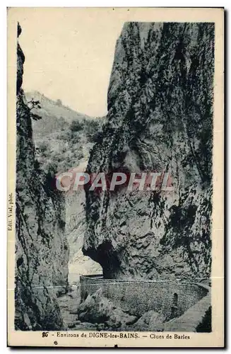 Cartes postales Digne Les Bains Clues De Barles