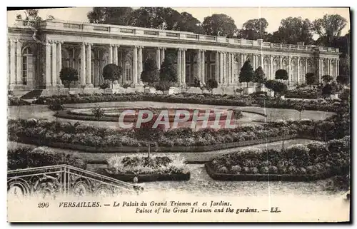 Ansichtskarte AK Versailles Le Palais Du Grand Trianon Et les Jardins