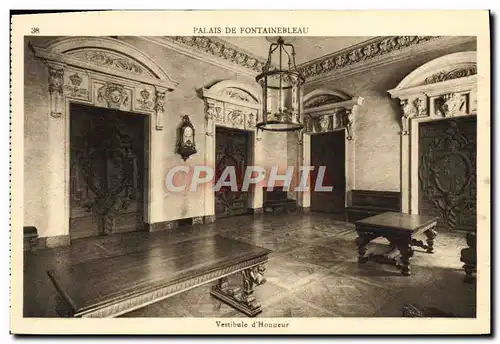 Cartes postales Fontainebleau Vestibule D&#39Honneur