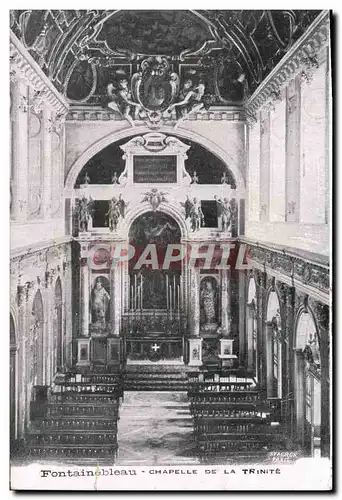 Ansichtskarte AK Fontainebleau Chapelle De La Trinite