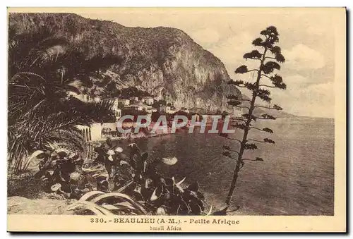 Cartes postales Beaulieu Petite Afrique