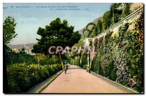 Cartes postales Beaulieu Le Boulevard Gordon Benett