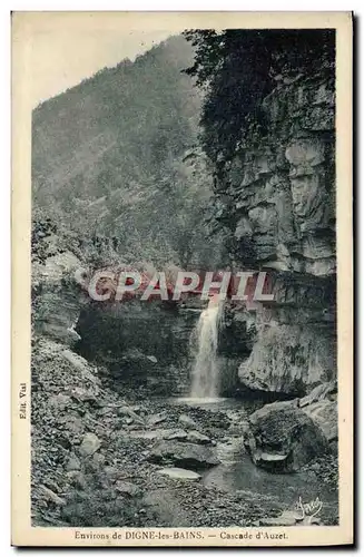Cartes postales Digne Les Bains Cascade D&#39Auzet