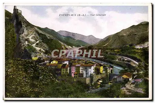 Cartes postales Entrevaux Vue Generale