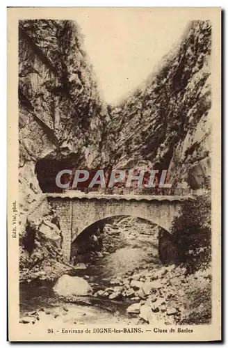 Cartes postales Digne Les Bains Clues De Barles