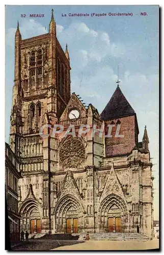 Cartes postales Meaux La Cathedrale