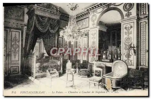 Cartes postales Fontainebleau Le Palais Chambre A Coucher De Napoleon 1er