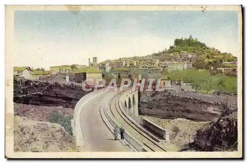 Ansichtskarte AK Forcalquier Le Viaduc