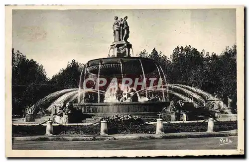 Cartes postales Aix En Provence La Grande Fontaine