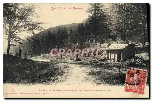 Ansichtskarte AK Douanes Douaniers Cols des Vosges Au col de Bramont Cote francais Refuge des douaniers
