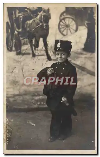Cartes postales Enfant Police Policier