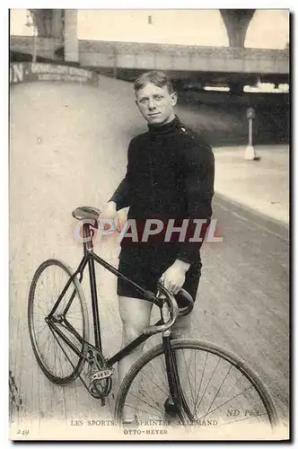 Ansichtskarte AK Velo Cycle Cyclisme Sprinter allemand Otto Myer