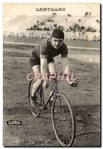 Cartes postales Velo Cycle Cyclisme Lantillac Llorca