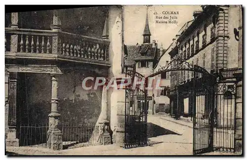 Cartes postales Judaica Juif Rue aux Juifs Maison Molly