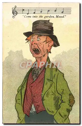 Cartes postales Come into the garden Maud
